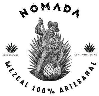 Logotipo de Nómada Mezcal